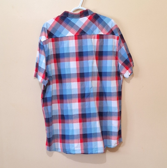 Ecko Unltd. Short Sleeve Plaid Button Down Shirt - Picture 3 of 3